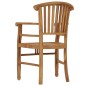 vidaXL Gartenstühle 2 Stk. Massivholz Teak vidaXL Gartenstühle 2 Stk. Massivholz Teak
