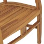 vidaXL Gartenstühle 2 Stk. Massivholz Teak vidaXL Gartenstühle 2 Stk. Massivholz Teak