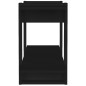 vidaXL Bücherregal Schwarz 100x30x51 cm Holzwerkstoff vidaXL Bücherregal Schwarz 100x30x51 cm Holzwerkstoff