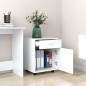 vidaXL Rollschrank Weiß 45x38x54 cm Holzwerkstoff vidaXL Rollschrank Weiß 45x38x54 cm Holzwerkstoff