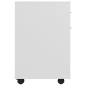 vidaXL Rollschrank Weiß 45x38x54 cm Holzwerkstoff vidaXL Rollschrank Weiß 45x38x54 cm Holzwerkstoff