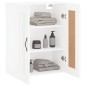 vidaXL Wandschrank Weiß 69,5x34x90 cm Holzwerkstoff vidaXL Wandschrank Weiß 69,5x34x90 cm Holzwerkstoff