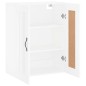 vidaXL Wandschrank Weiß 69,5x34x90 cm Holzwerkstoff vidaXL Wandschrank Weiß 69,5x34x90 cm Holzwerkstoff