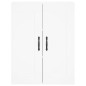 vidaXL Wandschrank Weiß 69,5x34x90 cm Holzwerkstoff vidaXL Wandschrank Weiß 69,5x34x90 cm Holzwerkstoff