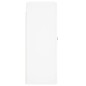 vidaXL Wandschrank Weiß 69,5x34x90 cm Holzwerkstoff vidaXL Wandschrank Weiß 69,5x34x90 cm Holzwerkstoff