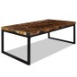 vidaXL Couchtisch Teak Harz 110 x 60 x 40 cm vidaXL Couchtisch Teak Harz 110 x 60 x 40 cm