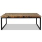 vidaXL Couchtisch Teak Harz 110 x 60 x 40 cm vidaXL Couchtisch Teak Harz 110 x 60 x 40 cm