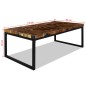 vidaXL Couchtisch Teak Harz 110 x 60 x 40 cm vidaXL Couchtisch Teak Harz 110 x 60 x 40 cm