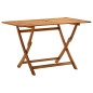 vidaXL Klappbarer Gartentisch 120x70x75 cm Massivholz Akazie vidaXL Klappbarer Gartentisch 120x70x75 cm Massivholz Akazie