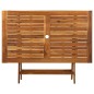 vidaXL Klappbarer Gartentisch 120x70x75 cm Massivholz Akazie vidaXL Klappbarer Gartentisch 120x70x75 cm Massivholz Akazie