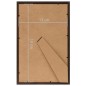 vidaXL Bilderrahmen Collage 3 Stk. für Tisch Schwarz 13x18 cm MDF vidaXL Bilderrahmen Collage 3 Stk. für Tisch Schwarz 13x18 cm MDF