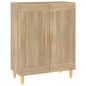 vidaXL Sideboard Sonoma-Eiche 69,5x34x90 cm Holzwerkstoff vidaXL Sideboard Sonoma-Eiche 69,5x34x90 cm Holzwerkstoff