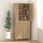 vidaXL Sideboard Sonoma-Eiche 69,5x34x90 cm Holzwerkstoff vidaXL Sideboard Sonoma-Eiche 69,5x34x90 cm Holzwerkstoff