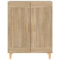 vidaXL Sideboard Sonoma-Eiche 69,5x34x90 cm Holzwerkstoff vidaXL Sideboard Sonoma-Eiche 69,5x34x90 cm Holzwerkstoff