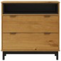 vidaXL Schubladenschrank FLAM 80x40x80 cm Massivholz Kiefer vidaXL Schubladenschrank FLAM 80x40x80 cm Massivholz Kiefer