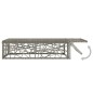 2-tlg. Garten-Lounge-Set mit Auflagen Poly Rattan Grau 2-tlg. Garten-Lounge-Set mit Auflagen Poly Rattan Grau