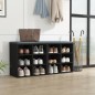 vidaXL Schuhregale 2 Stk. Schwarz 52,5x30x50 cm vidaXL Schuhregale 2 Stk. Schwarz 52,5x30x50 cm