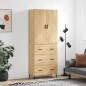 Highboard Sonoma-Eiche 69,5x34x180 cm Holzwerkstoff Highboard Sonoma-Eiche 69,5x34x180 cm Holzwerkstoff