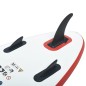 vidaXL Stand Up Paddle Surfboard SUP Aufblasbar Rot und Weiß vidaXL Stand Up Paddle Surfboard SUP Aufblasbar Rot und Weiß