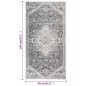 vidaXL Outdoor-Teppich Flachgewebe 80x150 cm Hellgrau vidaXL Outdoor-Teppich Flachgewebe 80x150 cm Hellgrau