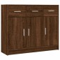 vidaXL Sideboard Braun Eichen-Optik 91x28x75 cm Holzwerkstoff vidaXL Sideboard Braun Eichen-Optik 91x28x75 cm Holzwerkstoff