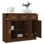 vidaXL Sideboard Braun Eichen-Optik 91x28x75 cm Holzwerkstoff vidaXL Sideboard Braun Eichen-Optik 91x28x75 cm Holzwerkstoff