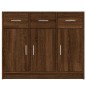 vidaXL Sideboard Braun Eichen-Optik 91x28x75 cm Holzwerkstoff vidaXL Sideboard Braun Eichen-Optik 91x28x75 cm Holzwerkstoff