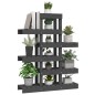 vidaXL Pflanzenständer Grau 85x25x109,5 cm Massivholz Kiefer vidaXL Pflanzenständer Grau 85x25x109,5 cm Massivholz Kiefer