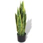 vidaXL Künstliche Sansevieria Bogenhanf mit Topf 65 cm Grün vidaXL Künstliche Sansevieria Bogenhanf mit Topf 65 cm Grün