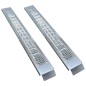 vidaXL Auffahrrampen aus Stahl 2 Stk. 450 kg vidaXL Auffahrrampen aus Stahl 2 Stk. 450 kg