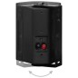 vidaXL Wandlautsprecher Stereo 2 Stk. Schwarz Indoor Outdoor 100 W vidaXL Wandlautsprecher Stereo 2 Stk. Schwarz Indoor Outdoor 100 W