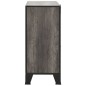 vidaXL Aufbewahrungsschrank Grau 72x36x82 cm Metall und MDF vidaXL Aufbewahrungsschrank Grau 72x36x82 cm Metall und MDF