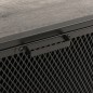vidaXL Aufbewahrungsschrank Grau 72x36x82 cm Metall und MDF vidaXL Aufbewahrungsschrank Grau 72x36x82 cm Metall und MDF