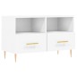 vidaXL TV-Schrank Weiß 80x36x50 cm Holzwerkstoff vidaXL TV-Schrank Weiß 80x36x50 cm Holzwerkstoff