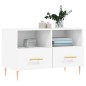 vidaXL TV-Schrank Weiß 80x36x50 cm Holzwerkstoff vidaXL TV-Schrank Weiß 80x36x50 cm Holzwerkstoff