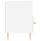 vidaXL TV-Schrank Weiß 80x36x50 cm Holzwerkstoff vidaXL TV-Schrank Weiß 80x36x50 cm Holzwerkstoff