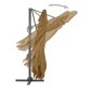 vidaXL Ampelschirm mit Aluminium-Mast Taupe 400 x 300 cm vidaXL Ampelschirm mit Aluminium-Mast Taupe 400 x 300 cm