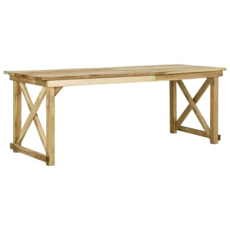vidaXL Gartentisch 200x79x75 cm Imprägniertes Kiefernholz 