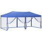 vidaXL Partyzelt Faltbar mit Seitenwänden Blau 3x6 m vidaXL Partyzelt Faltbar mit Seitenwänden Blau 3x6 m
