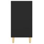 vidaXL Sideboard Schwarz 103,5x35x70 cm Holzwerkstoff vidaXL Sideboard Schwarz 103,5x35x70 cm Holzwerkstoff
