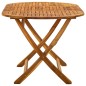 vidaXL Klappbarer Gartentisch 160x85x75 cm Massivholz Akazie vidaXL Klappbarer Gartentisch 160x85x75 cm Massivholz Akazie