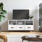 vidaXL TV-Schrank Weiß 102x36x50 cm Holzwerkstoff vidaXL TV-Schrank Weiß 102x36x50 cm Holzwerkstoff