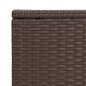 vidaXL C-Tisch Braun 40x35x60 cm Poly Rattan vidaXL C-Tisch Braun 40x35x60 cm Poly Rattan