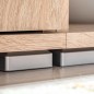 vidaXL TV Wohnwand mit LED-Leuchten Sonoma Eiche vidaXL TV Wohnwand mit LED-Leuchten Sonoma Eiche