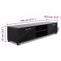 vidaXL TV-Schrank Hochglanz-Schwarz 120×40,3×34,7 cm vidaXL TV-Schrank Hochglanz-Schwarz 120×40,3×34,7 cm