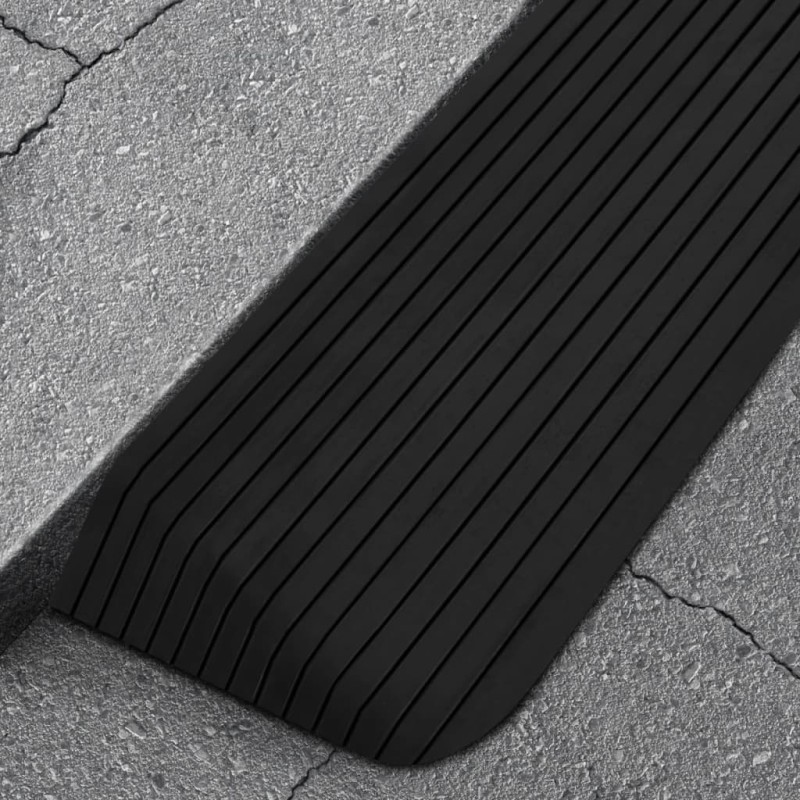 vidaXL Schwellenrampen 2 Stk. 110x41x5 cm Gummi vidaXL Schwellenrampen 2 Stk. 110x41x5 cm Gummi