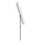 vidaXL Sonnenschirm mit Aluminium-Mast 180 x 110 cm Sandweiß vidaXL Sonnenschirm mit Aluminium-Mast 180 x 110 cm Sandweiß