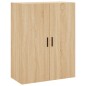 Highboard Sonoma-Eiche 69,5x34x180 cm Holzwerkstoff Highboard Sonoma-Eiche 69,5x34x180 cm Holzwerkstoff