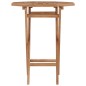 vidaXL Klappbarer Gartentisch 60×60×75 cm Teak Massivholz vidaXL Klappbarer Gartentisch 60×60×75 cm Teak Massivholz