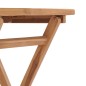 vidaXL Klappbarer Gartentisch 60×60×75 cm Teak Massivholz vidaXL Klappbarer Gartentisch 60×60×75 cm Teak Massivholz